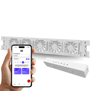 Heatfan 5 - Einzelset - Intelligenter Heizkörperlüfter